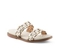 Lynx Sandal White/Gold view