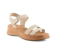 Moniece Wedge Sandal Natural view