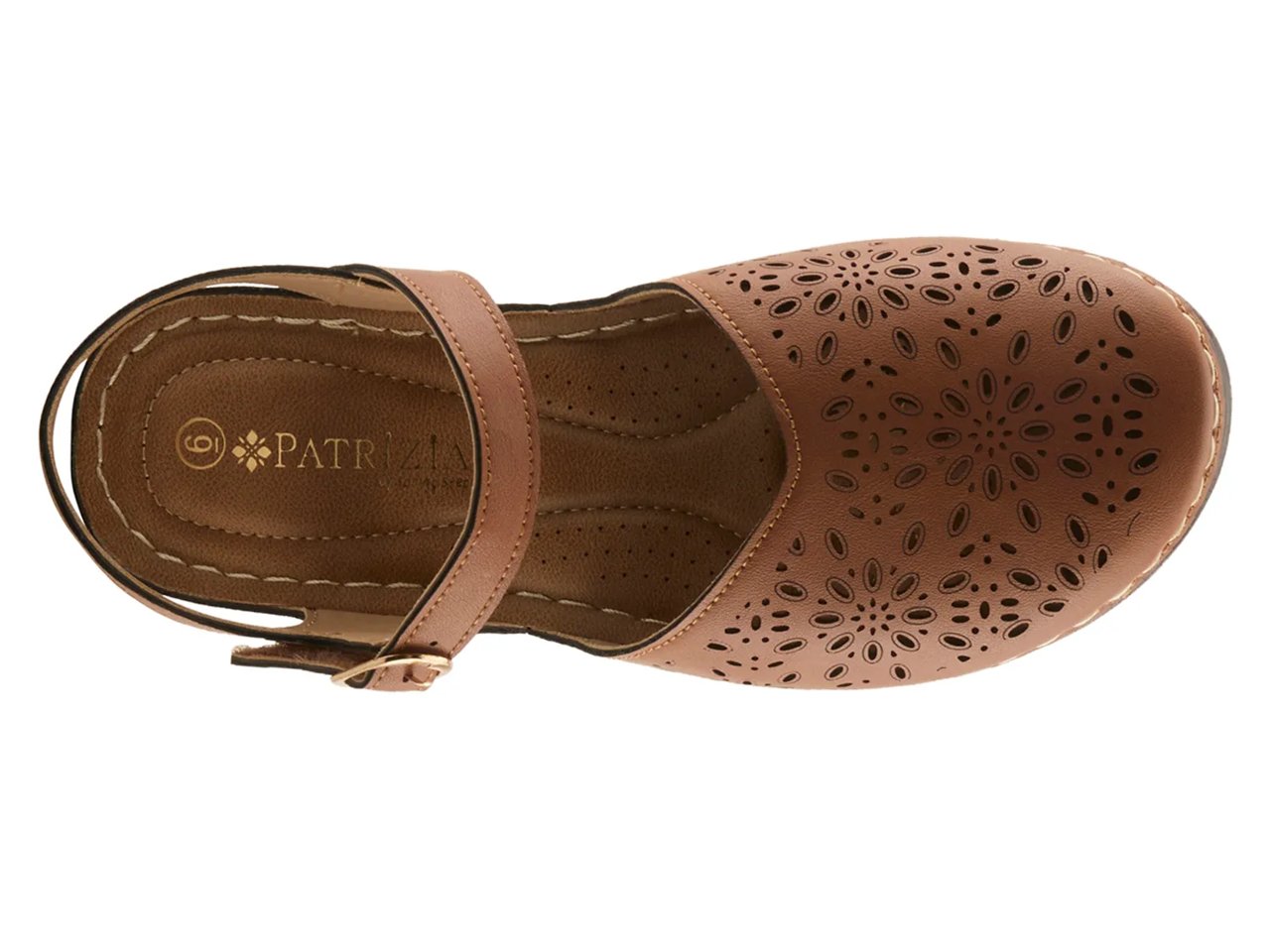 Nougatish Wedge Sandal