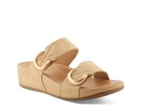 Ocean Drive Lux Wedge Sandal Taupe view