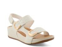 Ocean Way Lux Wedge Sandal Off White view
