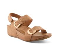 Ocean Way Lux Wedge Sandal Light Brown view