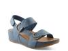 Ocean Way Lux Wedge Sandal Blue view
