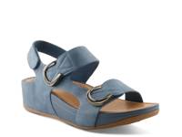 Ocean Way Lux Wedge Sandal Blue view