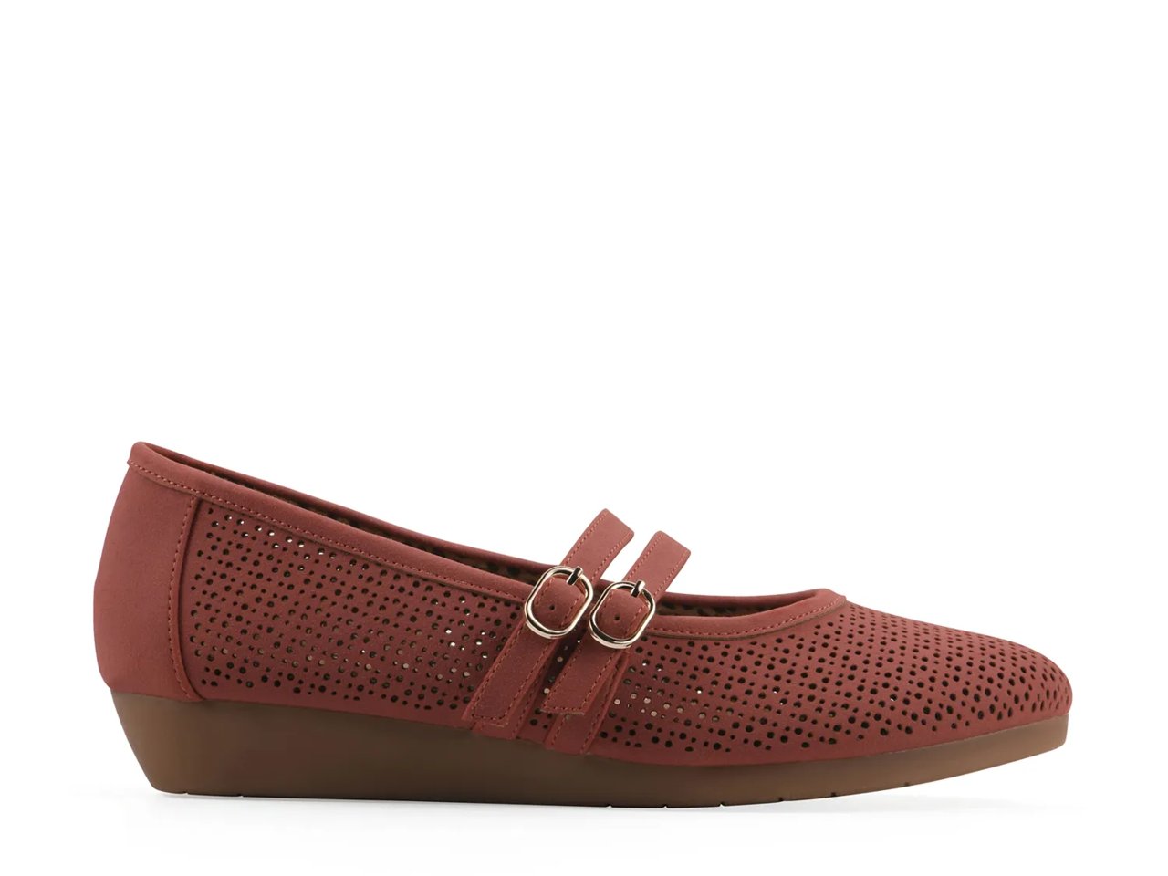 Rivian Mary Jane Wedge Slip-On