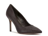 Maisha Pump Dark Brown Snake Print view