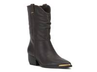 Pezzra Western Bootie Dark Brown view