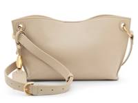 Ellah Leather Crossbody Bag Taupe view