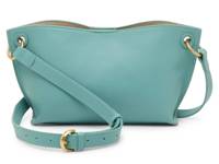 Ellah Leather Crossbody Bag Blue view