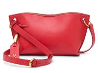 Ellah Leather Crossbody Bag Red view