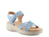 Delosa Wedge Sandal Light Blue view