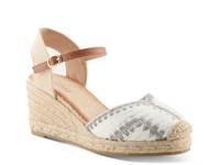 Adrina Espadrille Wedge Sandal Off White/Multi view