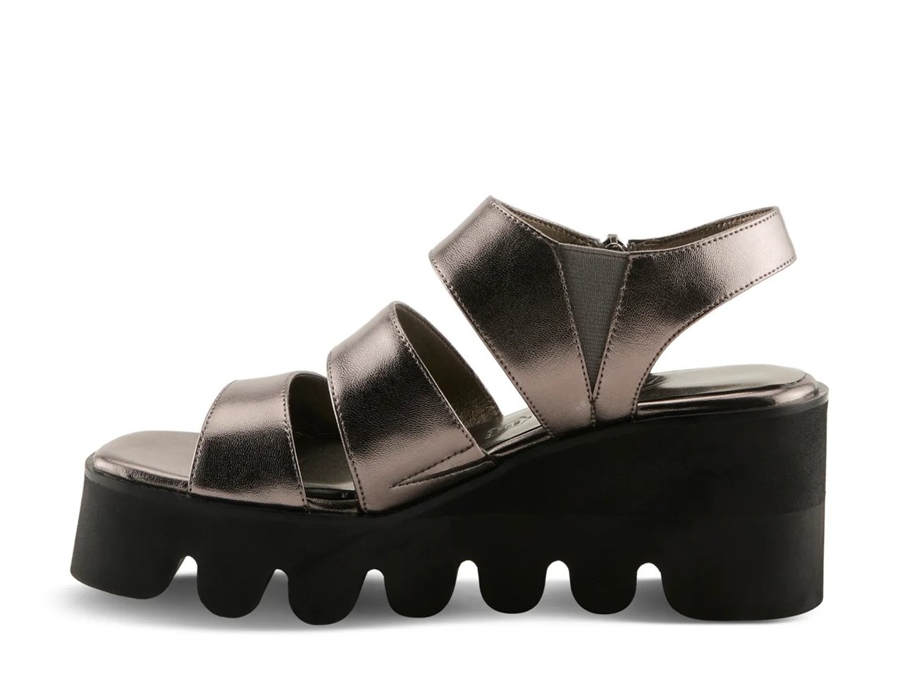 Corrigate Platform Sandal