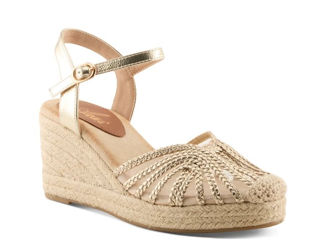 Espalli Espadrille Wedge Sandal