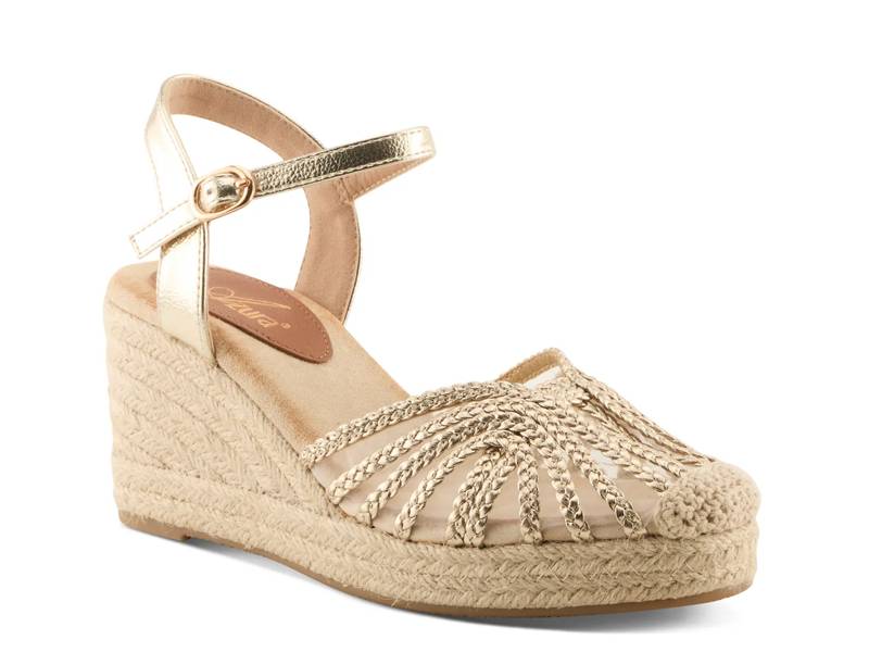 Espalli Espadrille Wedge Sandal