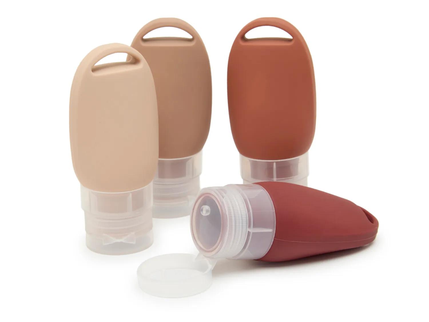 Mini Silicone Travel Bottles - 4 ct.