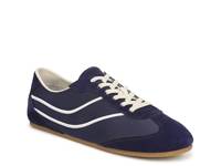 Sunset Trainer Sneaker - Women's Blue Suede view
