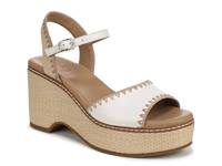 Della Platform Sandal White view