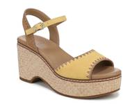 Della Platform Sandal Yellow view