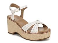 Dovie Platform Sandal White view