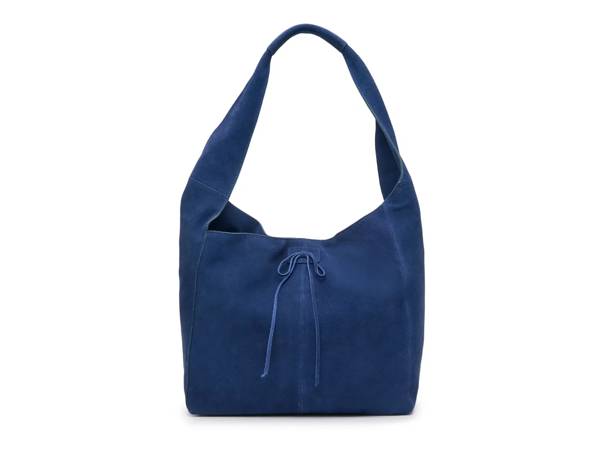 Featuring a navy hobo bag from Lucky Brand.