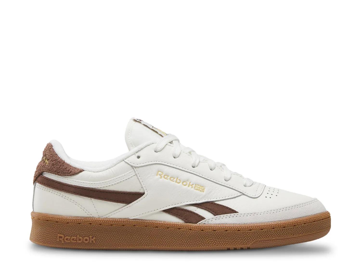 Reebok Club C Revenge Sneaker | Men's | Off White/Dark Brown | Size 11.5 | Sneakers