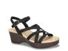 Monroe Platform Sandal Black view