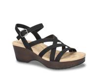 Monroe Platform Sandal Black view