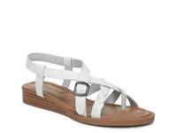 April Sandal White view