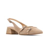 Pierette Pump Tobacco Suede view
