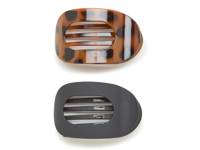 Cheetah Claw Hair Clips - 2 Pack Multicolor view