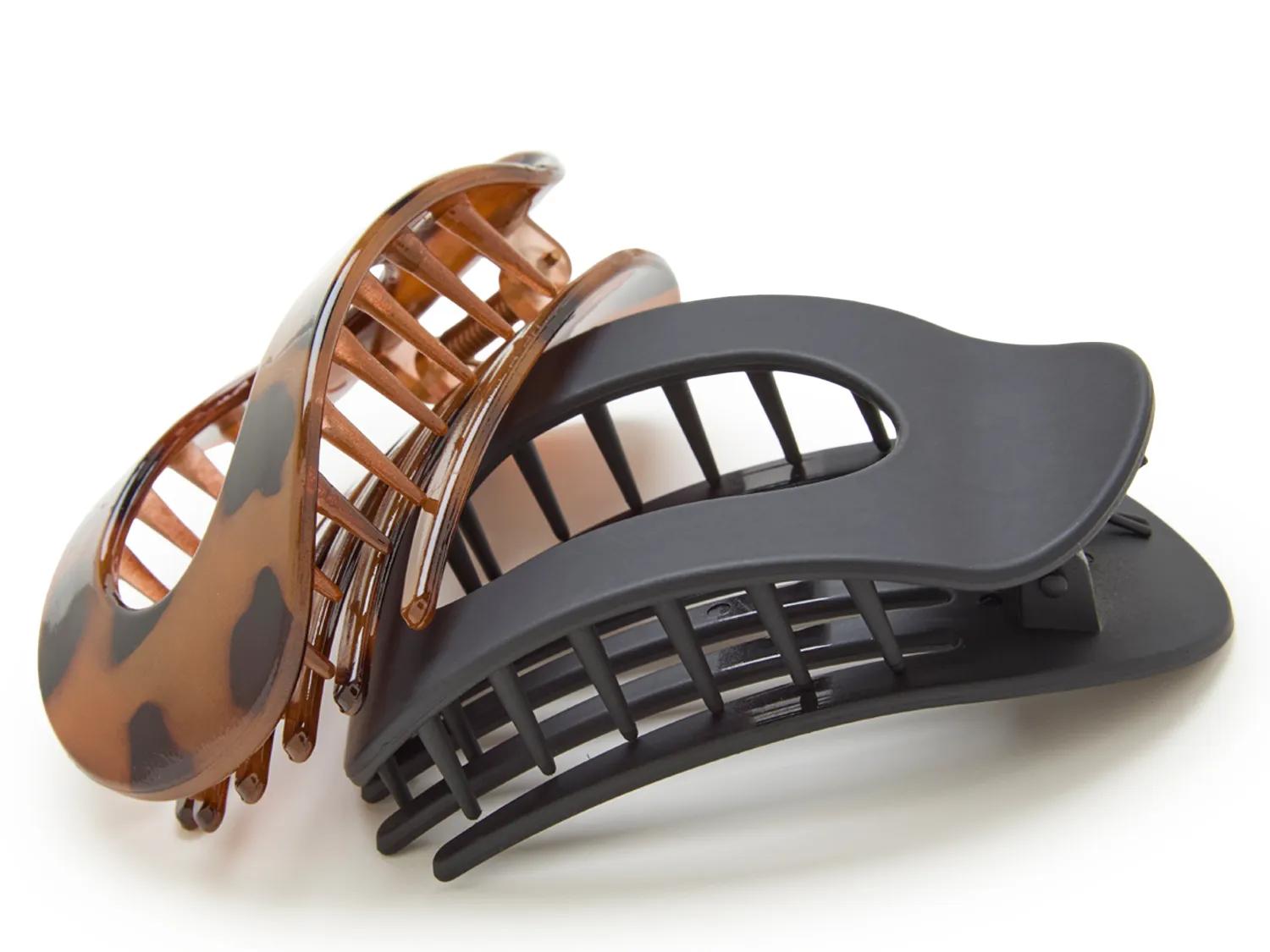 Cheetah Claw Hair Clips - 2 Pack