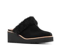 Elate Wedge Mule Black view