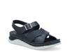 Carrey Wedge Sandal Black view