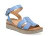 Shaelan Wedge Sandal Blue view
