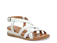 Walkerr Wedge Sandal Off White view