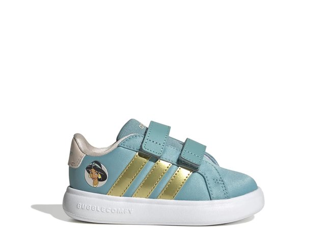 adidas Disney Jasmine Grand Court 3.0 Sneaker - Kids' - Free Shipping | DSW