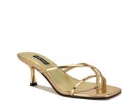 Anirey Sandal Gold Metallic view