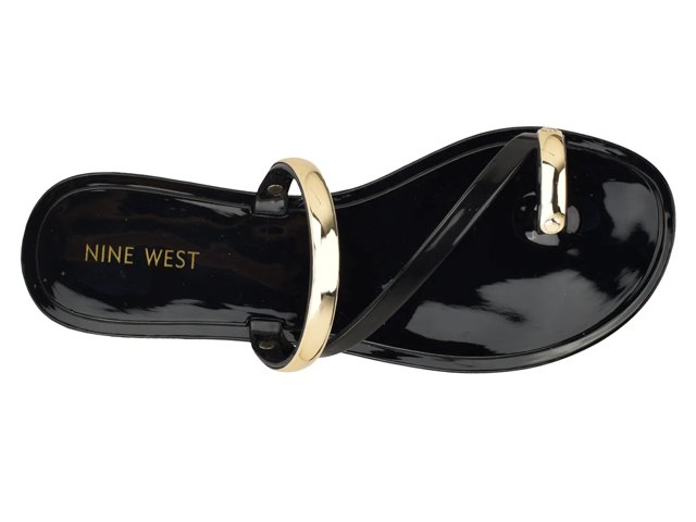 Seashel Low Sandals ブラック サンダル Nine West Seashell Sandal - Free Shipping | DSW