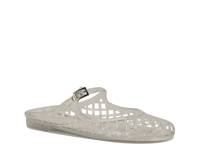 Yunny Mary Jane Mule Clear view