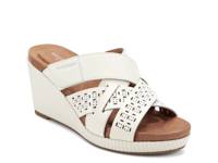 Britta Wedge Sandal Off White view