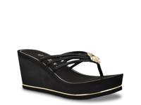 Sabrie Wedge Sandal Black view