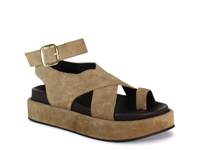 Sugar Fix Platform Sandal Light Brown view