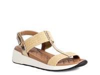 Claire Wedge Sandal Natural Raffia view