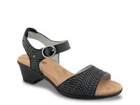 Jule Wedge Sandal Black view
