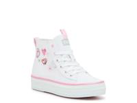 Triple Up High-Top Sneaker - Kids' White view