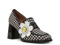 Niko Penny Loafer Black/White Houndstooth view