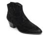 Flare Western Bootie Black view