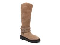 Marlin Platform Boot Light Brown Suede view