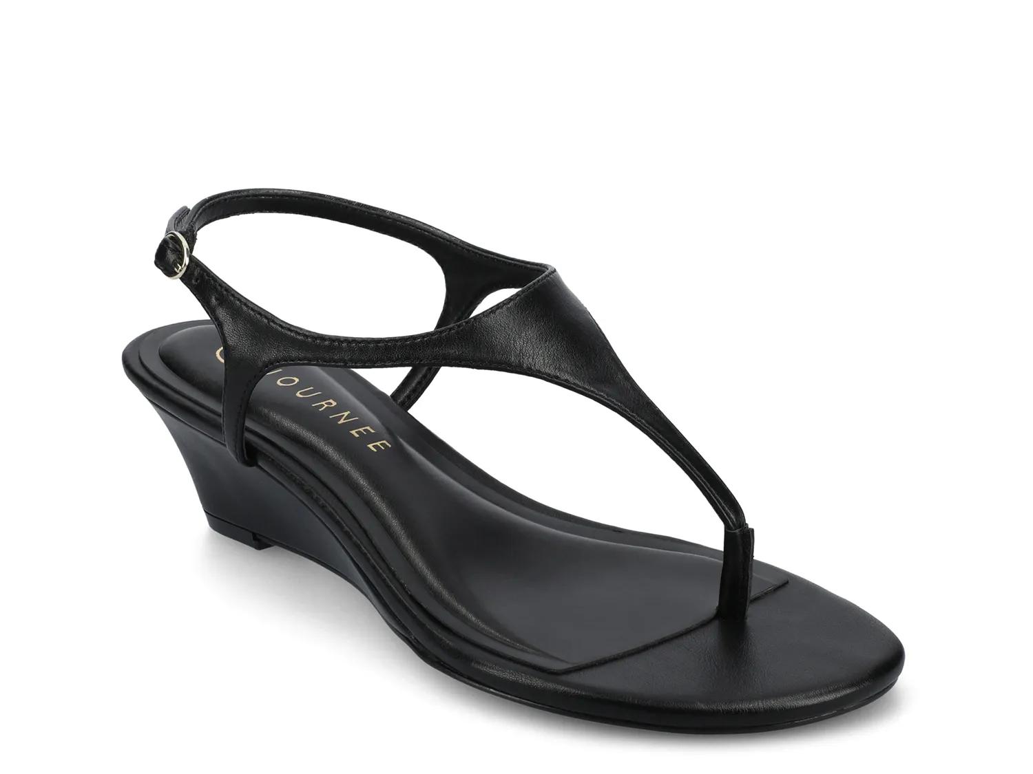 Journee Kathryn Wedge Sandal - Free Shipping | DSW